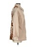 New In 100% Polyester Tan Ivory Jacket Size S - photo 4