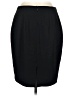 Express 100% Polyester Solid Black Formal Skirt Size 8 - photo 2