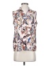 Unbranded 100% Polyester Ivory Sleeveless Blouse Size S - photo 1