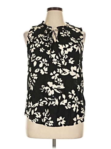B Collection by Bobeau Sleeveless Blouse (view 1)
