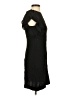 Maje 100% Viscose Solid Black Cocktail Dress Size Sm (1) - photo 4