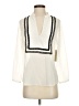Ellie Kai Ivory 3/4 Sleeve Blouse Size S - photo 1