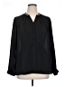 Violet & Claire 100% Polyester Black Long Sleeve Blouse Size XL - photo 1