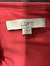 Ann Taylor LOFT 100% Polyester Solid Pink Long Sleeve Blouse Size S - photo 7