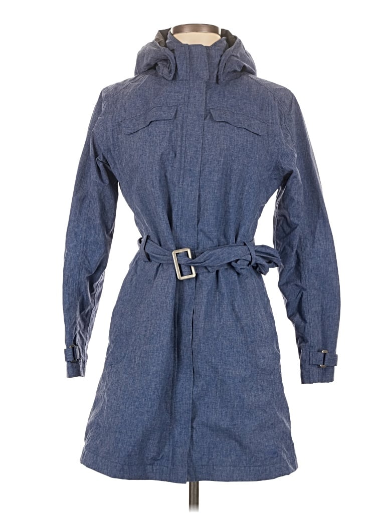 Pre-owned Rei Raincoat In Blue