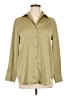 Uniqlo Solid Tan Long Sleeve Blouse Size M - photo 1