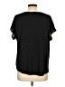 Assorted Brands 100% Polyester Floral Black Short Sleeve Blouse Size L - photo 2
