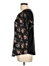 Assorted Brands 100% Polyester Floral Black Short Sleeve Blouse Size L - photo 5