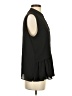 Wren & Willa 100% Polyester Black Sleeveless Blouse Size XS - photo 4