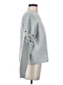 Haute Rogue Silver Pullover Sweater Size XS - photo 4