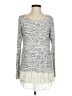 Karen Kane Silver Long Sleeve Top Size S - photo 1