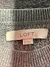 Ann Taylor LOFT Chevron-herringbone Gray Pullover Sweater Size S - photo 7