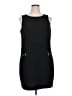 Apt. 9 Solid Black Casual Dress Size XL - photo 1