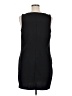 Apt. 9 Solid Black Casual Dress Size XL - photo 2