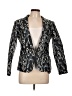 Rag & Bone 100% Polyester Print Blue Blazer Size 10 - photo 1