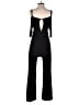 Assorted Brands Solid Black Jumpsuit Size S - photo 2