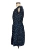 Old Navy 100% Polyester Print Blue Casual Dress Size XS - photo 5