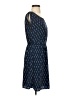 Old Navy 100% Polyester Print Blue Casual Dress Size XS - photo 4