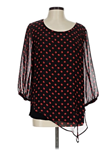 AGB 3/4 Sleeve Blouse (view 1)