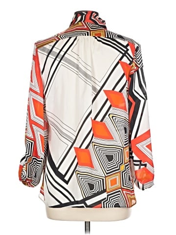 Jennifer Lopez Long Sleeve Blouse (view 2)