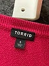 Torrid Burgundy Cardigan Size 5X Plus (5) - photo 7