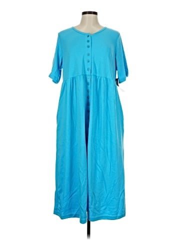 Woman Within Casual Dress (view 1)