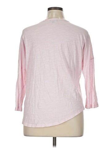 Lord & Taylor 3/4 Sleeve T-Shirt (view 2)