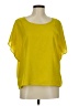 XXI 100% Polyester Yellow Short Sleeve Blouse Size M - photo 1