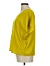 XXI 100% Polyester Yellow Short Sleeve Blouse Size M - photo 5