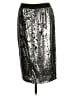 Worthington 100% Polyester Metallic Silver Formal Skirt Size M - photo 2