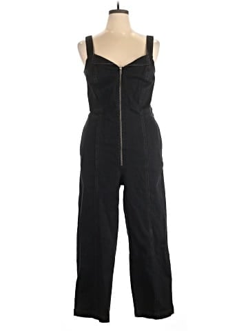 Madewell Denim Zip-Front Jumpsuit (view 1)
