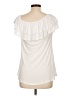 Unbranded Ivory Short Sleeve Top Size L - photo 2