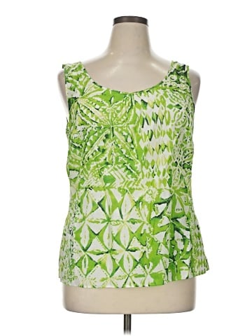 Escada Sleeveless Silk Top (view 1)