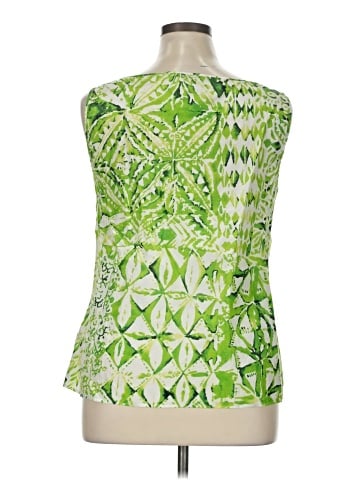 Escada Sleeveless Silk Top (view 2)