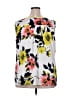 New Directions 100% Polyester Yellow Sleeveless Blouse Size 3X - photo 2