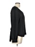 Blu Pepper Black Long Sleeve Blouse Size L - photo 4