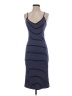 Unbranded Stripes Blue Casual Dress Size S (estimated) - photo 1