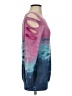 Filly Flair Tie-dye Blue Pullover Sweater Size S - photo 4