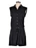 Lou & Grey Solid Black Romper Size S - photo 1