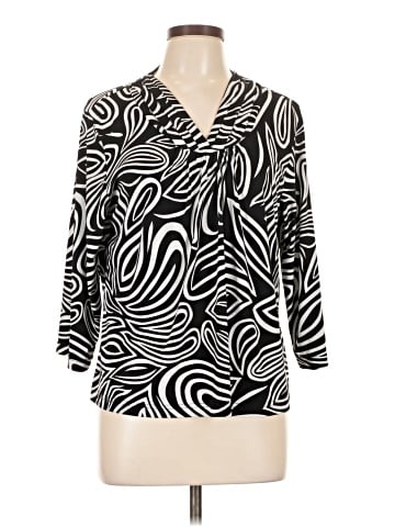N Touch 3/4 Sleeve Blouse (view 1)