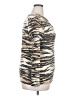 Chaus Animal Print Tan Long Sleeve T-Shirt Size XXL - photo 4