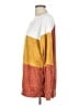 Bibi Color Block Orange Pullover Sweater Size L - photo 5