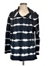 Unbranded 100% Cotton Stripes Blue Coat Size L - photo 1