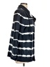 Unbranded 100% Cotton Stripes Blue Coat Size L - photo 4