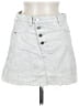 Zara Silver Gray Denim Skirt Size M - photo 1