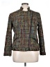 Coldwater Creek Tweed Green Jacket Size 14 - photo 1