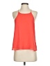 E&M Collection Orange Sleeveless Blouse Size S - photo 1