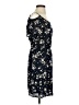Koton 100% Rayon Floral Black Casual Dress Size EU 36 / US 6 - photo 4