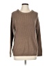 Bobi Solid Brown Pullover Sweater Size M - photo 1