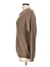 Bobi Solid Brown Pullover Sweater Size M - photo 5